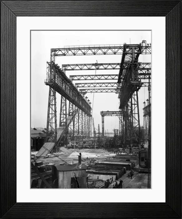 Framed Print : Harland & Wolff Collection - National Museums NI Framed Print : Harland & Wolff Collection - National Museums NI
