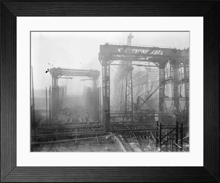 Framed Print : Harland & Wolff Collection - National Museums NI Framed Print : Harland & Wolff Collection - National Museums NI