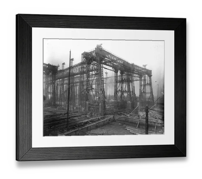 Framed Print : Harland & Wolff Collection - National Museums NI Framed Print : Harland & Wolff Collection - National Museums NI