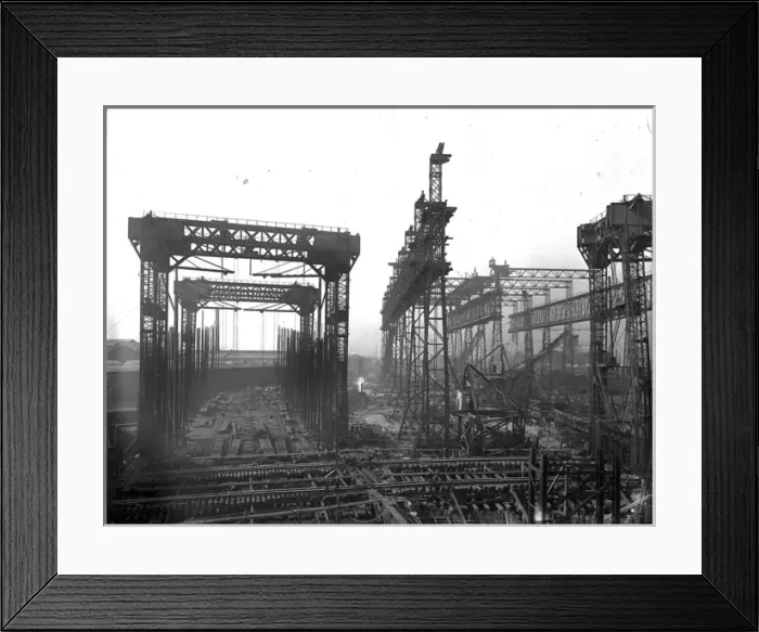 Framed Print : Harland & Wolff Collection - National Museums NI Framed Print : Harland & Wolff Collection - National Museums NI