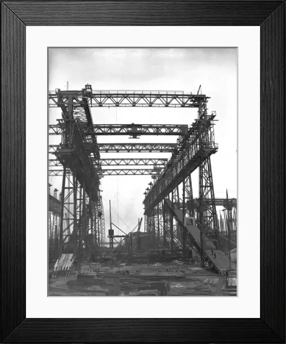 Framed Print : Harland & Wolff Collection - National Museums NI Framed Print : Harland & Wolff Collection - National Museums NI