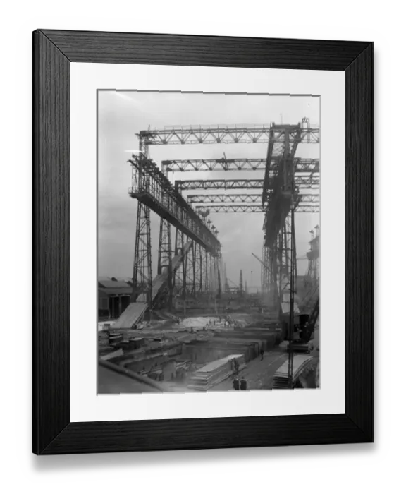 Framed Print : Harland & Wolff Collection - National Museums NI Framed Print : Harland & Wolff Collection - National Museums NI