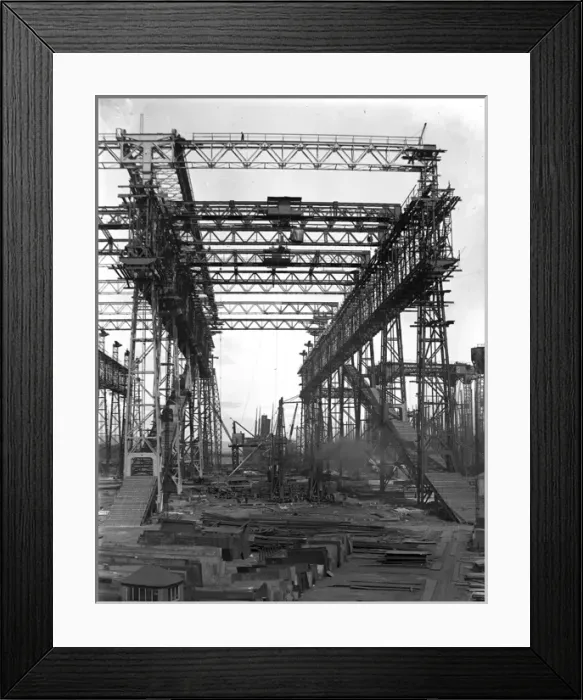 Framed Print : Harland & Wolff Collection - National Museums NI Framed Print : Harland & Wolff Collection - National Museums NI