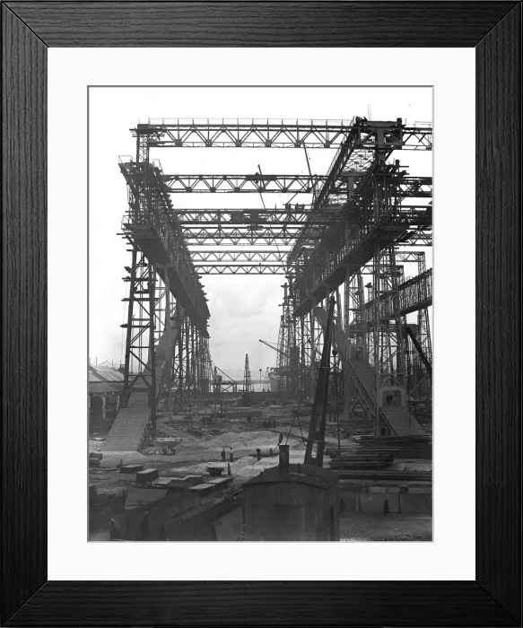 Framed Print : Harland & Wolff Collection - National Museums NI Framed Print : Harland & Wolff Collection - National Museums NI