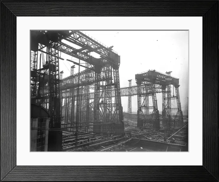 Framed Print : Harland & Wolff Collection - National Museums NI Framed Print : Harland & Wolff Collection - National Museums NI