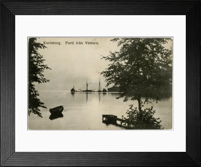 Framed Print : View over the lake - Karlsborg, Sweden Framed Print : View over the lake - Karlsborg, Sweden