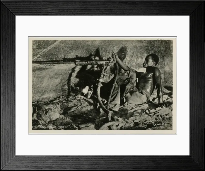 Framed Print : Johannesburg, Gauteng, South Africa - Crown Gold Mines Framed Print : Johannesburg, Gauteng, South Africa - Crown Gold Mines