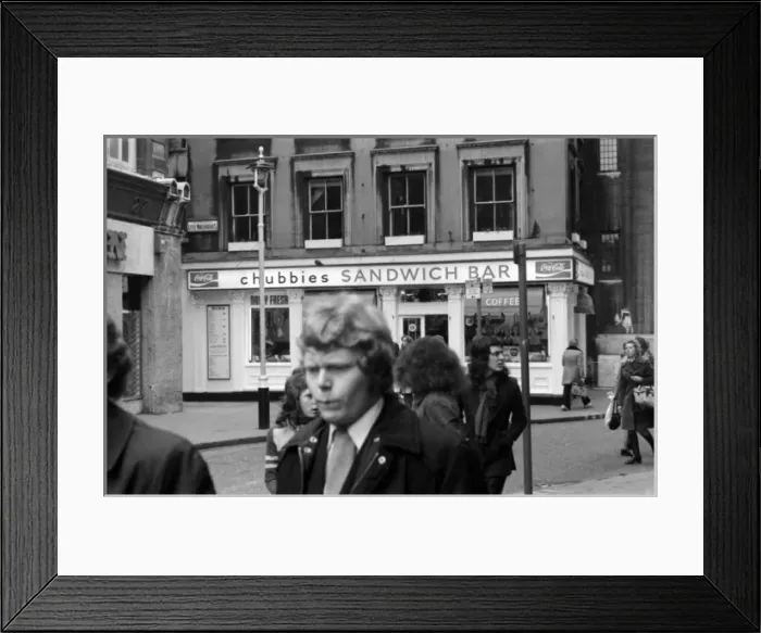 Framed Print : Soho, London - Great Marlborough Street W1 Framed Print : Soho, London - Great Marlborough Street W1
