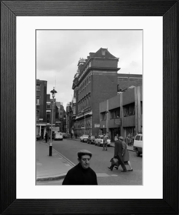 Framed Print : Soho, London - Marshall Street W1 Framed Print : Soho, London - Marshall Street W1