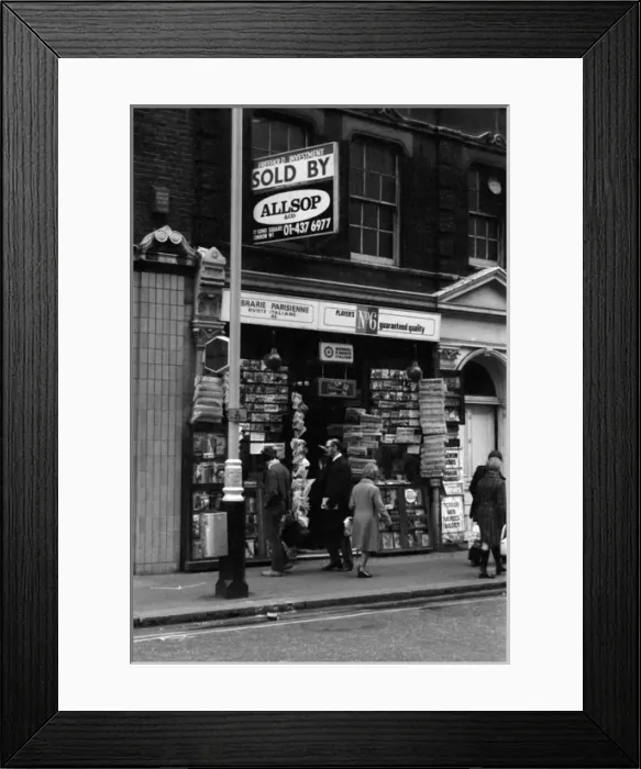 Framed Print : Soho, London - 48 Old Compton Street W1 Framed Print : Soho, London - 48 Old Compton Street W1
