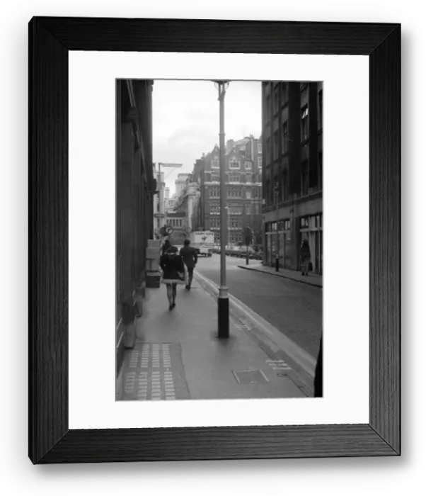 Framed Print : Soho, London - Upper James Street W1 Framed Print : Soho, London - Upper James Street W1