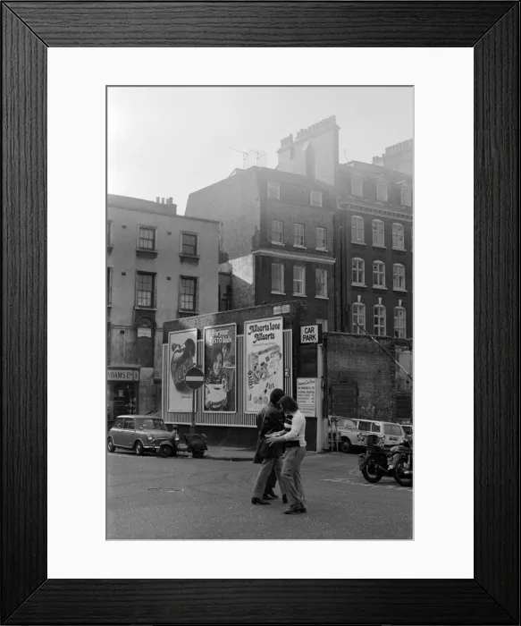 Framed Print : Soho, London - 2 Gerrard Place W1
