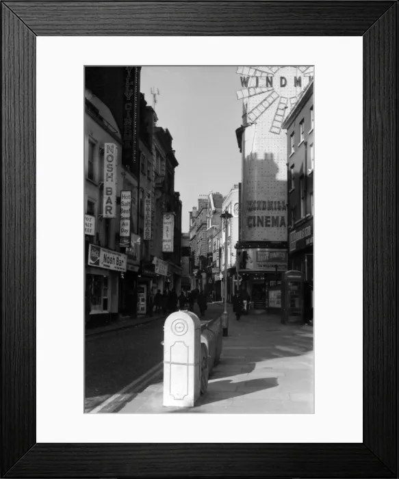 Framed Print : Soho, London - Great Windmill Street W1 Framed Print : Soho, London - Great Windmill Street W1
