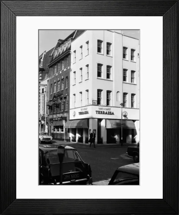 Framed Print : Soho, London - Old Compton Street W1 Framed Print : Soho, London - Old Compton Street W1