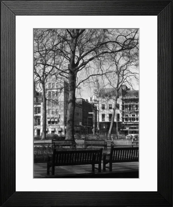 Framed Print : Soho, London - Soho Square W1 Framed Print : Soho, London - Soho Square W1