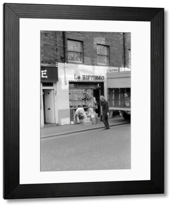 Framed Print : Soho, London - Old Compton Street W1