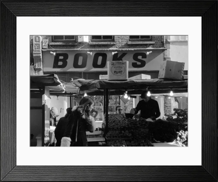 Framed Print : Soho, London - Berwick Street Market W1 Framed Print : Soho, London - Berwick Street Market W1
