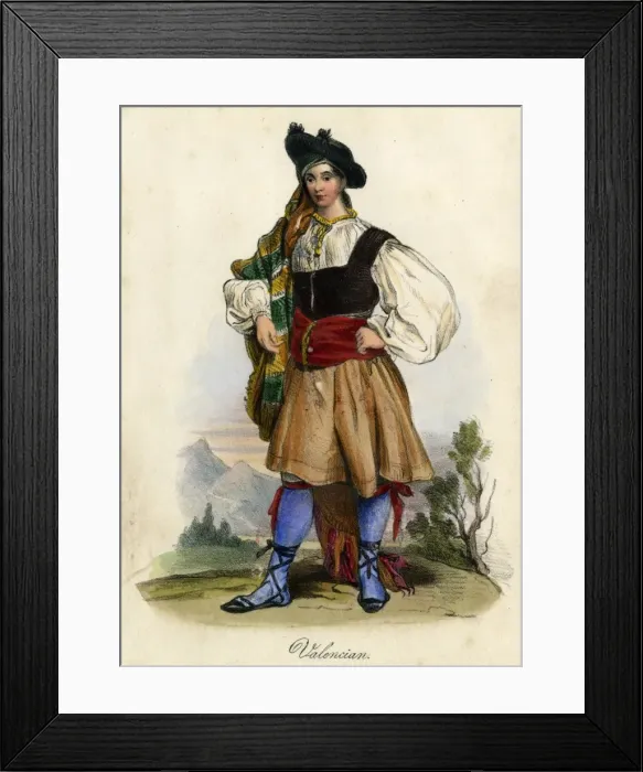 Framed Print : Man from Valencia, Spain Framed Print : Man from Valencia, Spain
