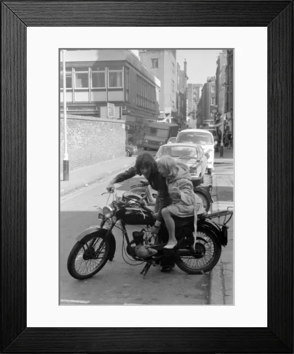 Framed Print : Soho, London - Peter Street W1 Framed Print : Soho, London - Peter Street W1