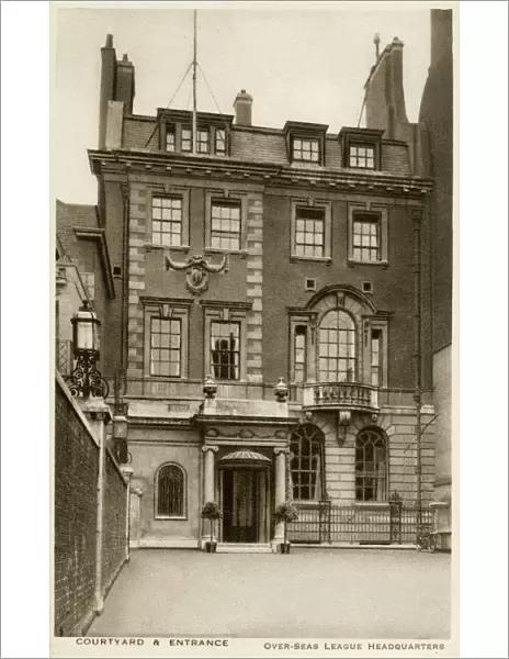 Royal Overseas League HQ - Courtyard and Entrance, London