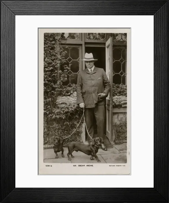 Framed Print : Oscar Asche - Theatre Writer & Director Framed Print : Oscar Asche - Theatre Writer & Director