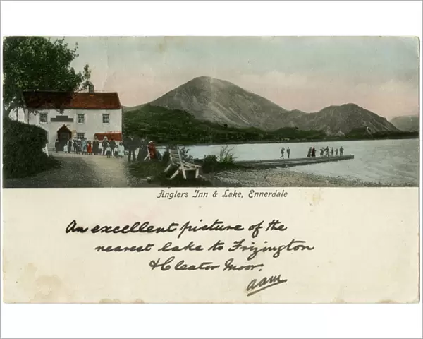 The Anglers Inn and Lake, Ennerdale, Cumbria, Lake District