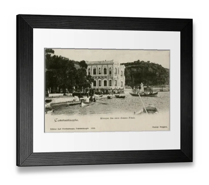 Framed Print : Palace of Kucuksu - Constantinople, Turkey