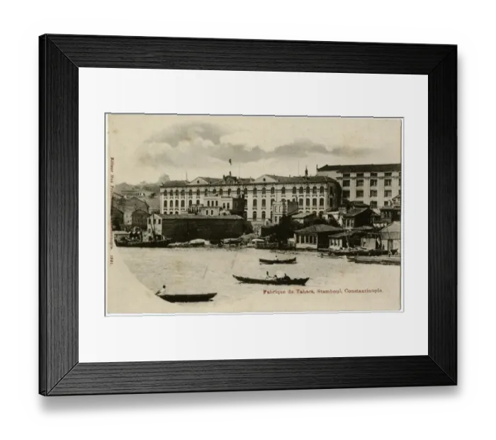 Framed Print : Istanbul, Turkey - Tobacco Factory Framed Print : Istanbul, Turkey - Tobacco Factory