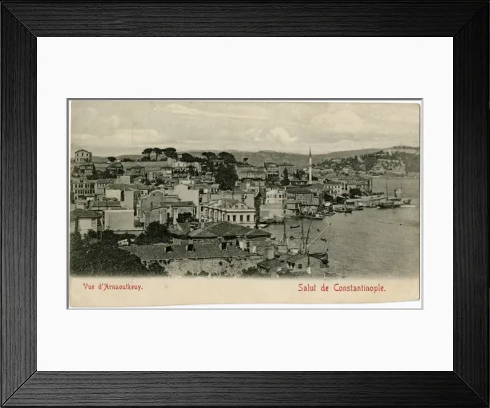 Framed Print : Istanbul, Turkey - Arnavutkoy District Framed Print : Istanbul, Turkey - Arnavutkoy District