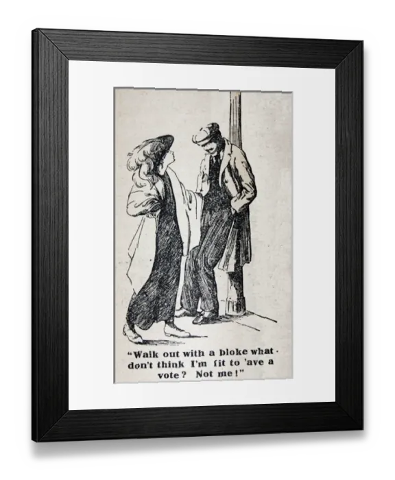 Framed Print : Suffrage Votes for Women Framed Print : Suffrage Votes for Women