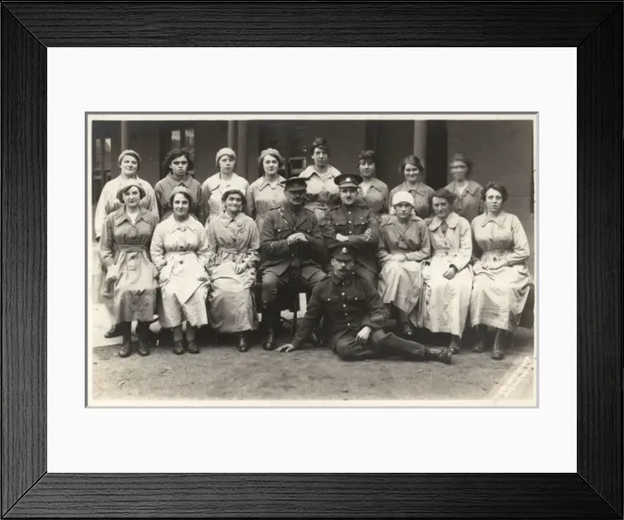 Framed Print : Women WW1 Work Canteen Framed Print : Women WW1 Work Canteen