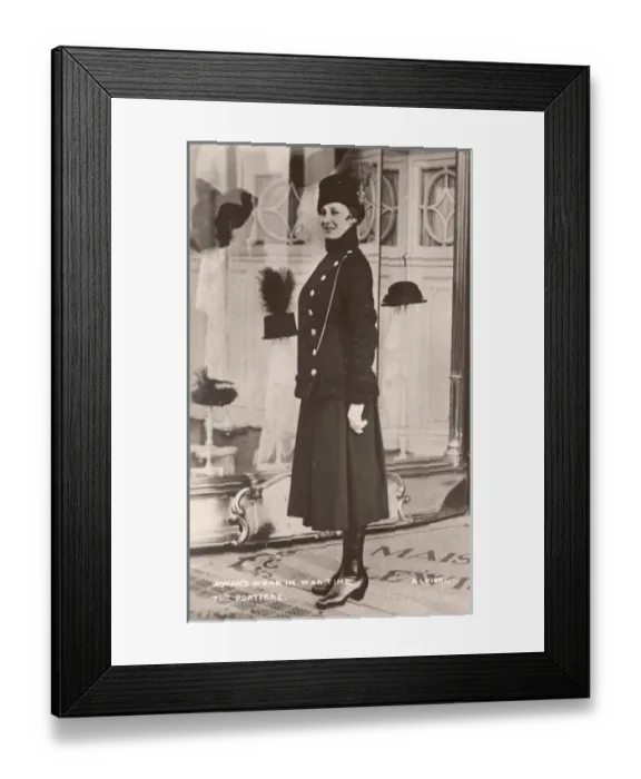 Framed Print : Womens Work in Wartime WW1 Framed Print : Womens Work in Wartime WW1