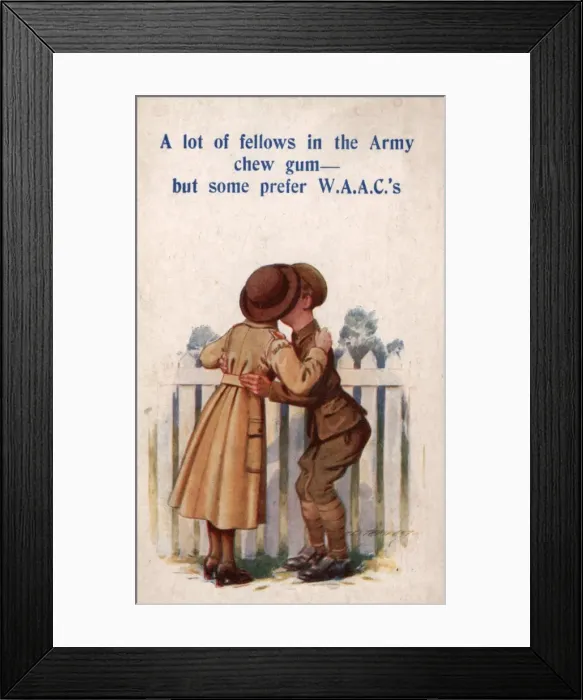 Framed Print : Women WW1 WaC Framed Print : Women WW1 WaC