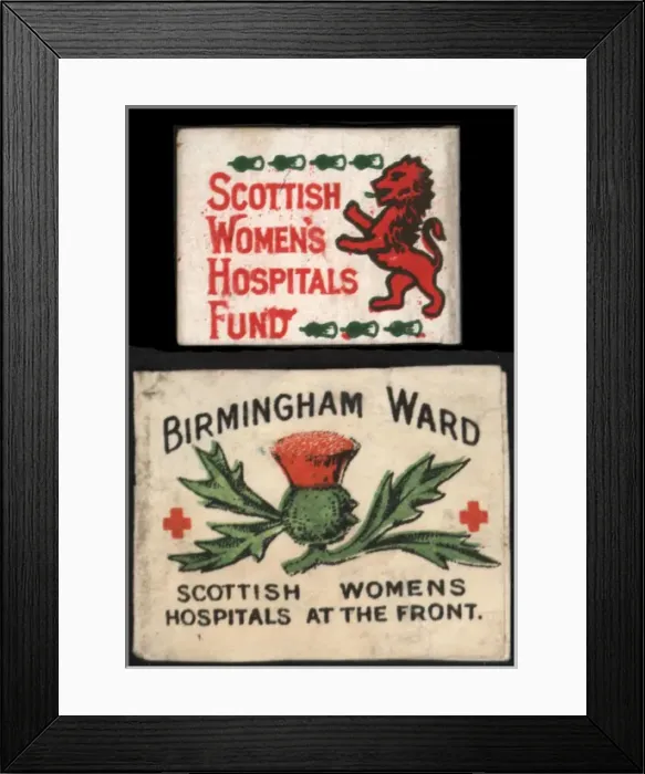 Framed Print : Scottish Womens Hospitals WW1 Framed Print : Scottish Womens Hospitals WW1