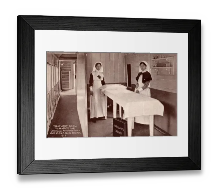 Framed Print : WW1 Ambulance Train Framed Print : WW1 Ambulance Train