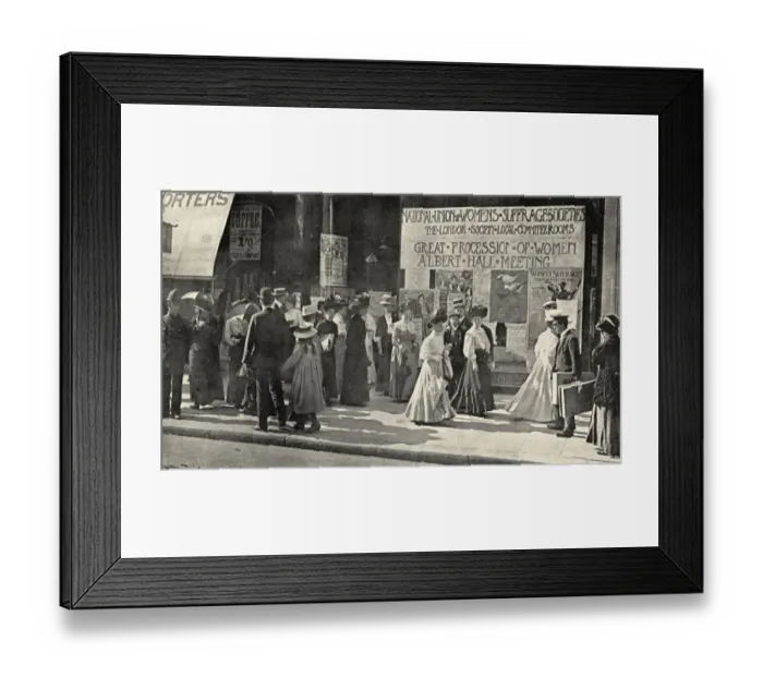 Framed Print : NUWSS Suffrage Committee Room Framed Print : NUWSS Suffrage Committee Room