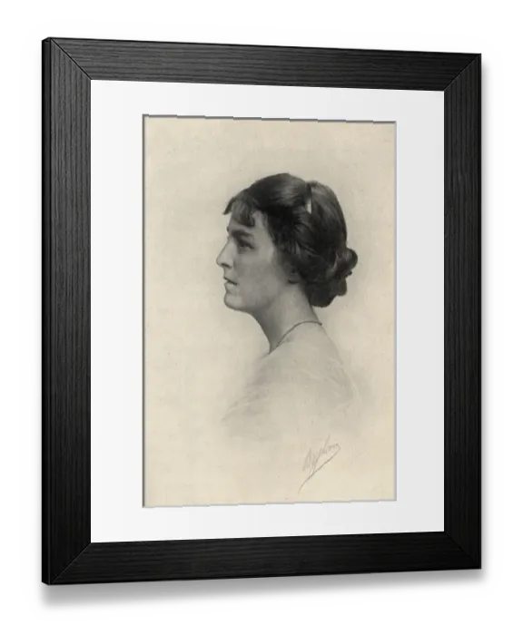 Framed Print : Mabel Tuke Suffragette Framed Print : Mabel Tuke Suffragette