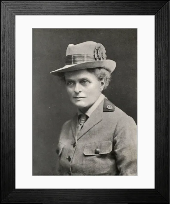 Framed Print : Dr. Elsie Inglis Scottish Womens Hospitals Framed Print : Dr. Elsie Inglis Scottish Womens Hospitals
