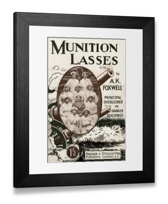 Framed Print : Women WW1 Munitions Framed Print : Women WW1 Munitions