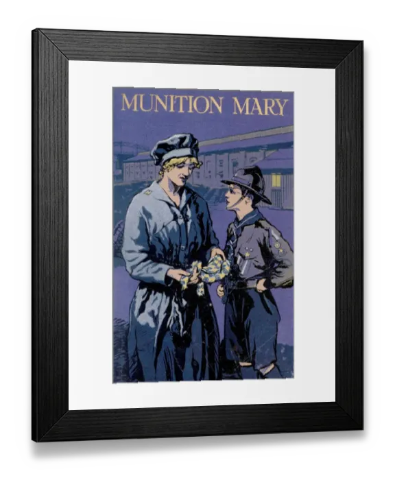 Framed Print : Women WW1 Munitions Framed Print : Women WW1 Munitions