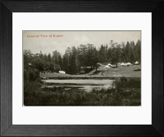 Framed Print : Kajiar, Himachal Pradesh, India Framed Print : Kajiar, Himachal Pradesh, India