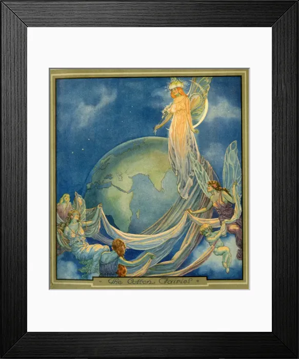 Framed Print : The Cotton Fairies Framed Print : The Cotton Fairies
