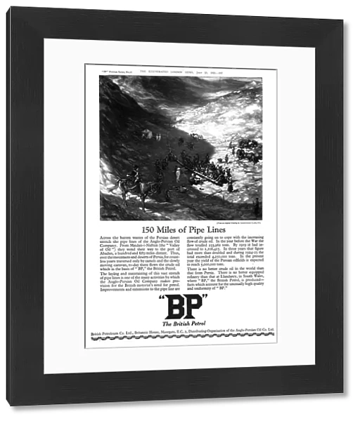 BP petrol advertisement, 1925