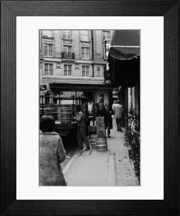 Framed Print : Soho, London - Glasshouse Street W1