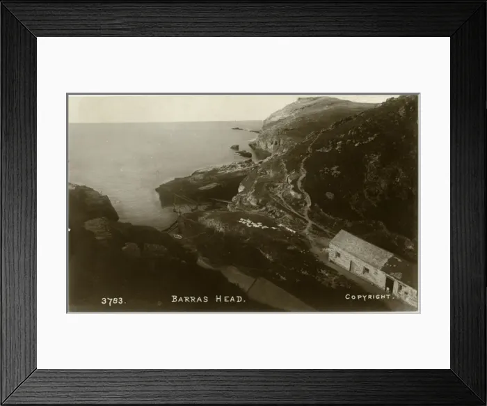 Framed Print : Tintagel Castle, Barras Head, Cornwall, England Framed Print : Tintagel Castle, Barras Head, Cornwall, England