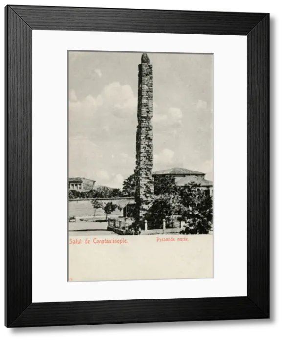 Framed Print : Walled Obelisk - Sultanahmet Square, Istanbul, Turkey Framed Print : Walled Obelisk - Sultanahmet Square, Istanbul, Turkey