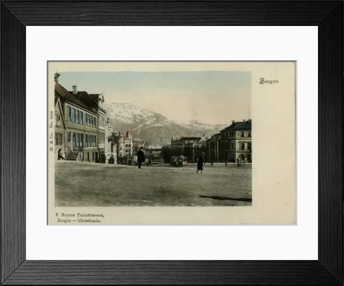 Framed Print : Bergen, Norway Framed Print : Bergen, Norway