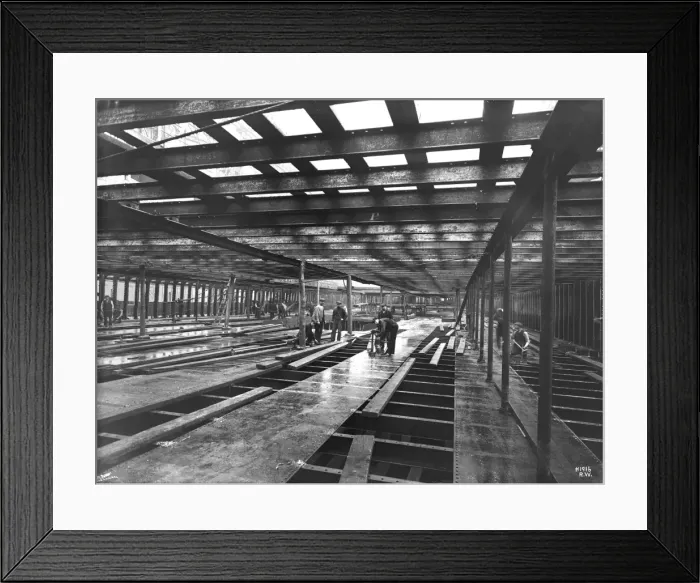 Framed Print : Harland & Wolff Collection - National Museums NI Framed Print : Harland & Wolff Collection - National Museums NI