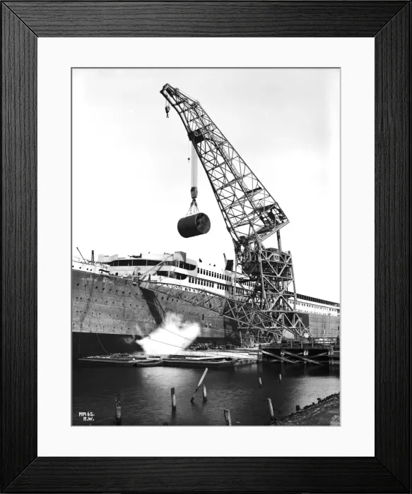 Framed Print : Harland & Wolff Collection - National Museums NI Framed Print : Harland & Wolff Collection - National Museums NI