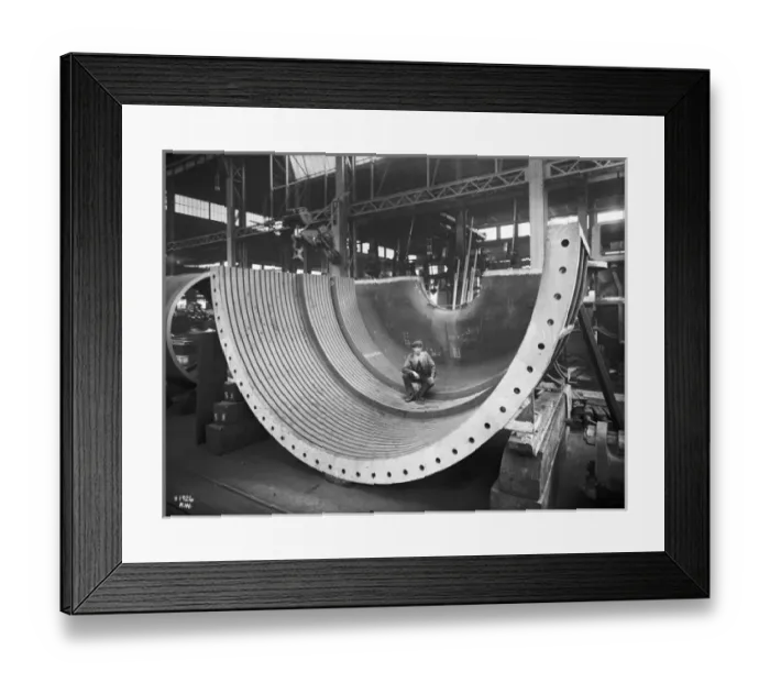 Framed Print : Harland & Wolff Collection - National Museums NI Framed Print : Harland & Wolff Collection - National Museums NI